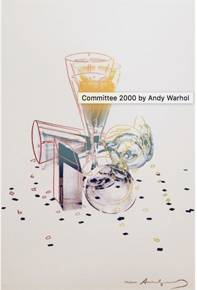 ANDY WARHOL – COMMITTEE